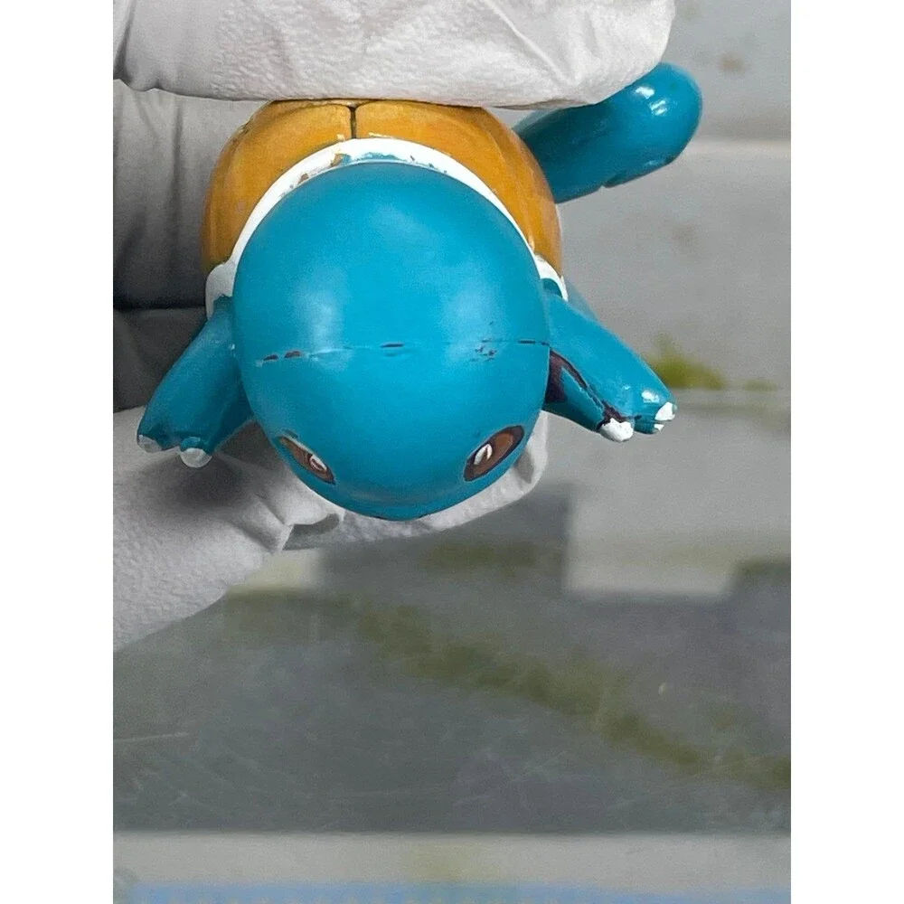 Pokemon TOMY Squirtle Figure Figurine Vintage Original 151 Kanto Nintendo